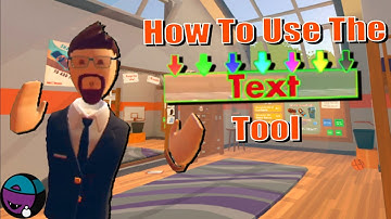How To Use The Text Tool in Rec Room