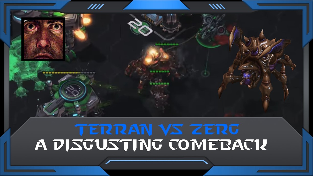 StarCraft 2 (RuFF Highlight): A Disgusting Comeback