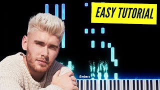 Up + Up, Colton Dixon - Piano Tutorial (EASY)