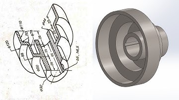 SolidWorks Tutorial // Exercise 1 // 3D  block drawing