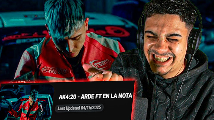 REACCION A AK4:20 - ARDE FT EN LA NOTA