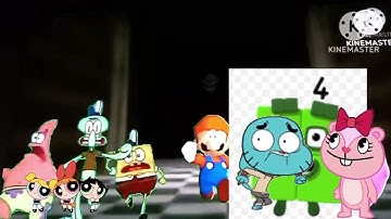 mario and his friends are run by the wario apparition add round 2