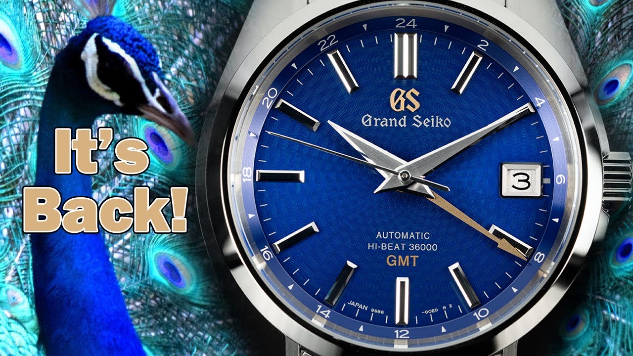 The Grand Seiko SBGJ261 Blue Peacock US Limited Edition - Hands on Review!  Plus SBGJ227 Comparison - YouTube