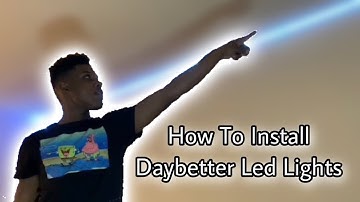 HOW TO - INSTALL DAYBETTER LED STRIP LIGHTS | Issa Maj
