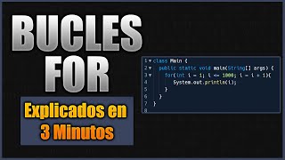 💻 BUCLES FOR ¿Qué son y cómo funcionan? 💻 | Cómo funciona un bucle FOR en programación