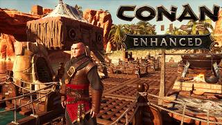 Riding the Waves with a Floating Lake Base - Conan Exiles Enhanced 6