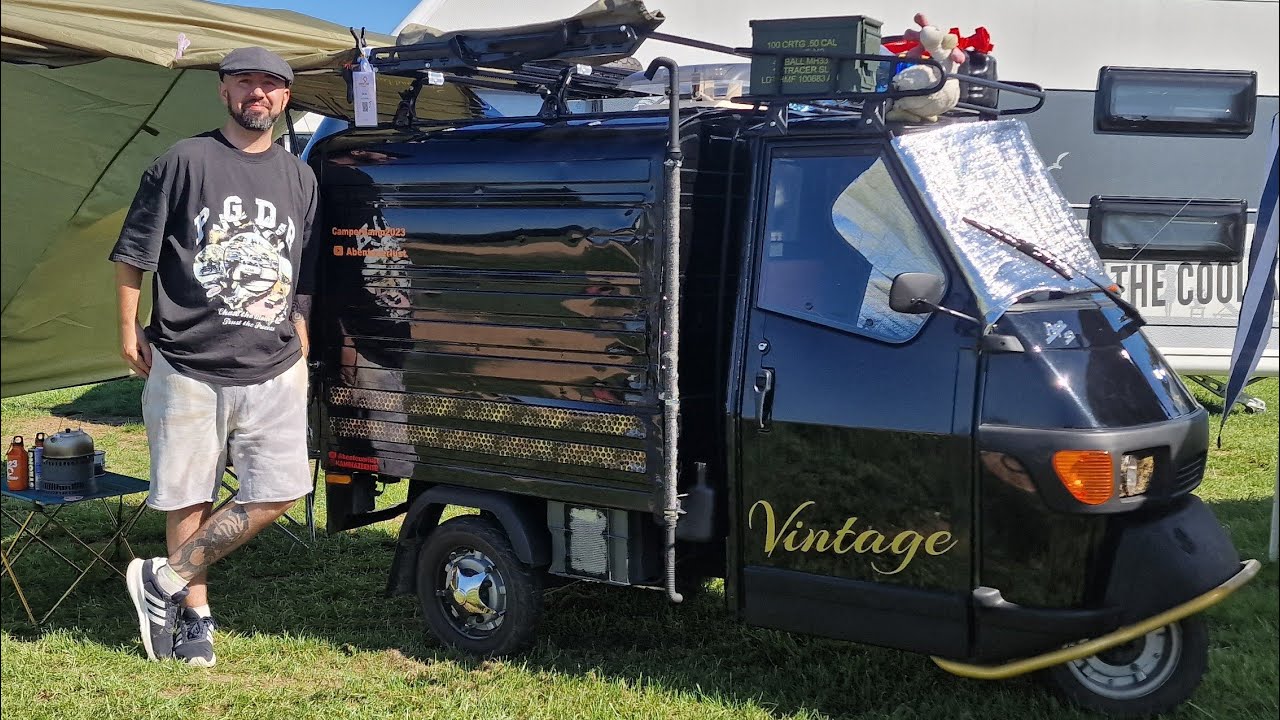 Ape50 Reise Tour Campercamp 600 Kilometer und 3 Übernachtungen die ...