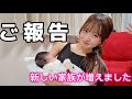 【ご報告】森脇梨々夏に新しい家族が増えました👶🏻