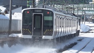 上越線 配9728レ EF64-1032牽引 宇都宮線・日光線用E131系680番台TN-15編成配給輸送 塩沢駅通過