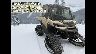 Famous Easy Step By Step 2026 Defender HD11 Apache Backcountry LT Tracks Install Net Worth
