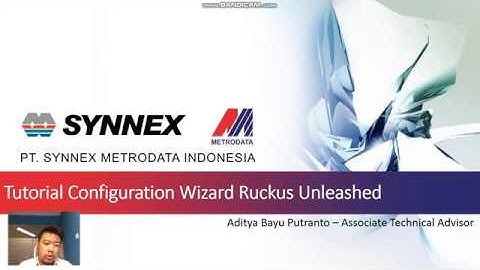 Tutorial Configuration Wizard Ruckus Unleashed