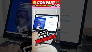 🔥 CONVERT APP TO WEBSITE IN ONE CLICK | Learnum  #shorts #youtubeshorts screenshot 2