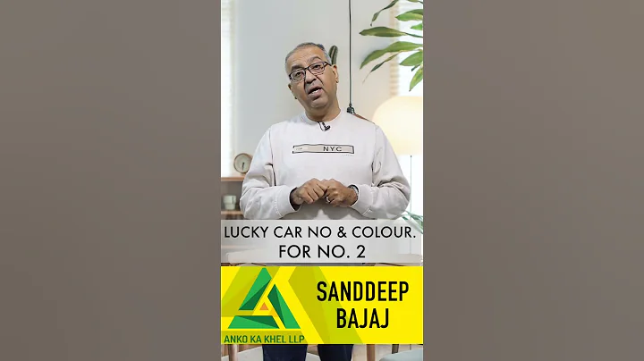 LUCKY CAR NUMBERS & CAR COLOURS FOR NO.2 || Master Numerologist - Sanddeep Bajaj