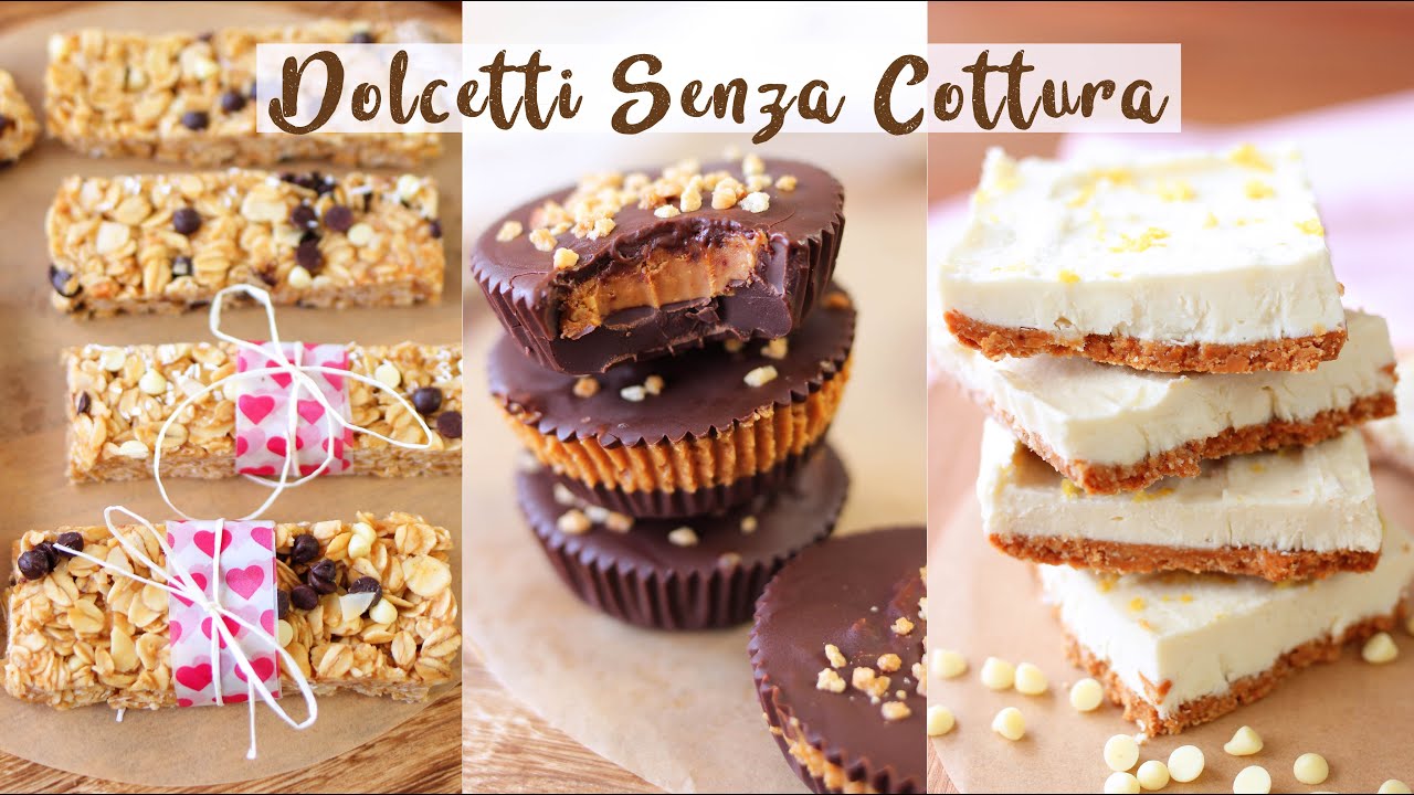 3 DOLCETTI SENZA COTTURA perfetti per l'Estate *pronti in 5 minuti* - FACILISSIMI ❤️