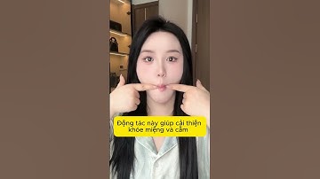 Bài tập cải thiện nếp nhăn rãnh cười hiệu quả ☺️ #shorts #lamdep #beauty #body #goclamdep #xuhuong