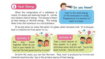 5th science Lesson 3 Energy part 1 English Tamil
