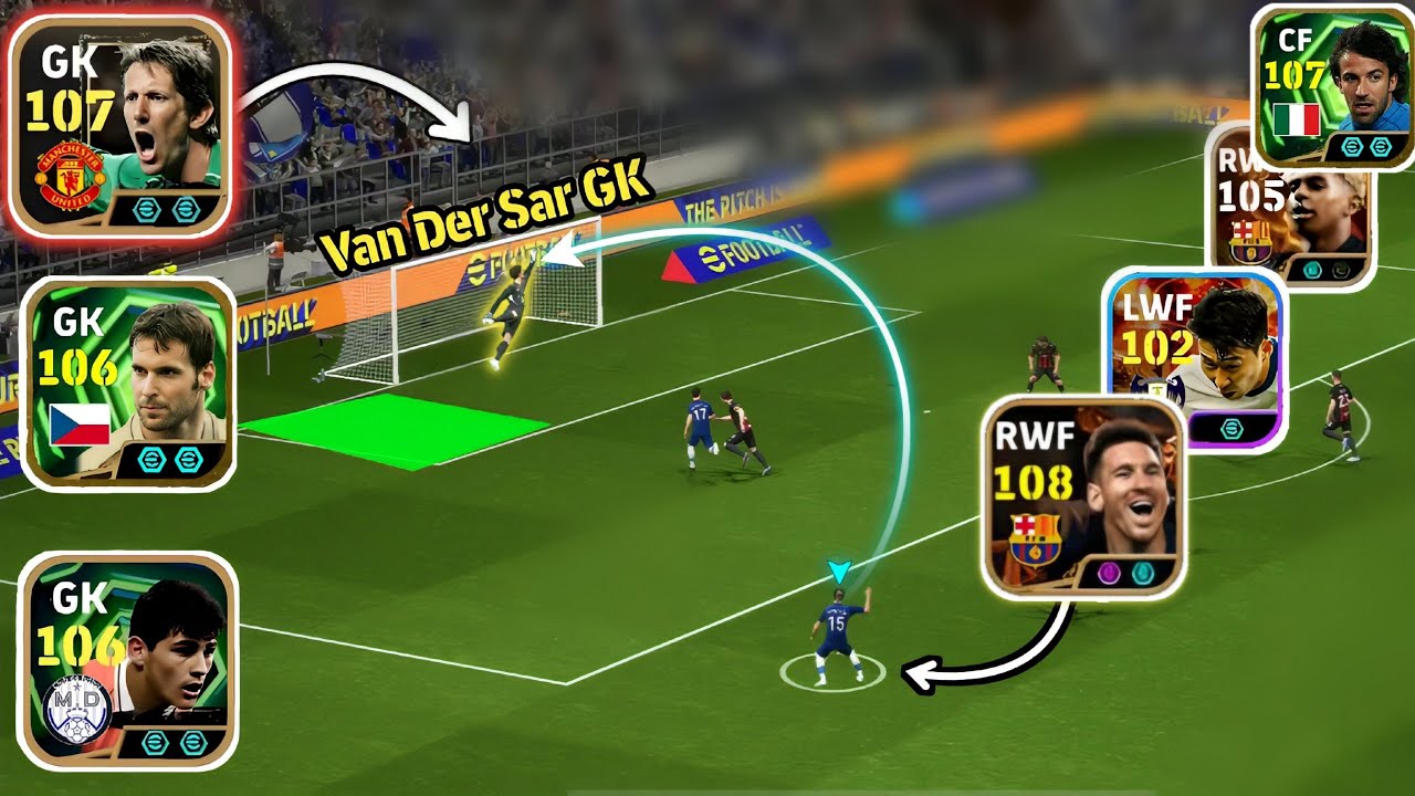 Э. ВАН ДЕР САР 107 + 106 П. Чех + Касильяс..? 💀 | НОВЫЙ Ван Дер Сар | ЛУЧШИЙ ГК ПОДПИСАТЬ ?🤔 | эл...