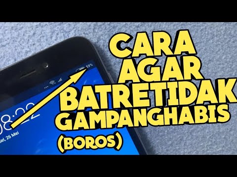 Cara Mengatasi Batre Cepat Habis (Boros) tanpa aplikasi | Tutorial Android