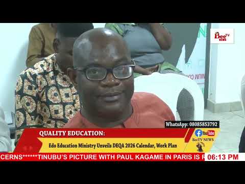 Edo Education Ministry Unveils DEQA 2026 Calendar Work Plan 