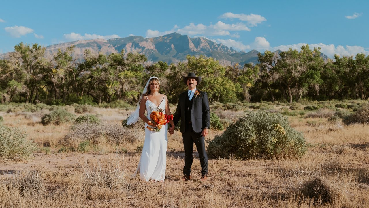 Nikki + Garrett's Emotional Cowboy Wedding | New Mexico Mountain Wedding Film