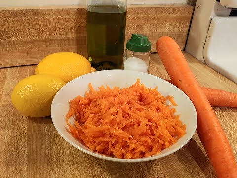 Video: Matamis Na Carrot Salad Na May Mga Nogales At Dalandan