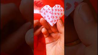 Easiest origami heart?#shorts #shortvideo #short