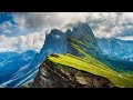 ALPS &amp; DOLOMITES (Drone + Timelapse) Heavenly Nature Relaxation™ 5 Minute Short Film in 4K UHD