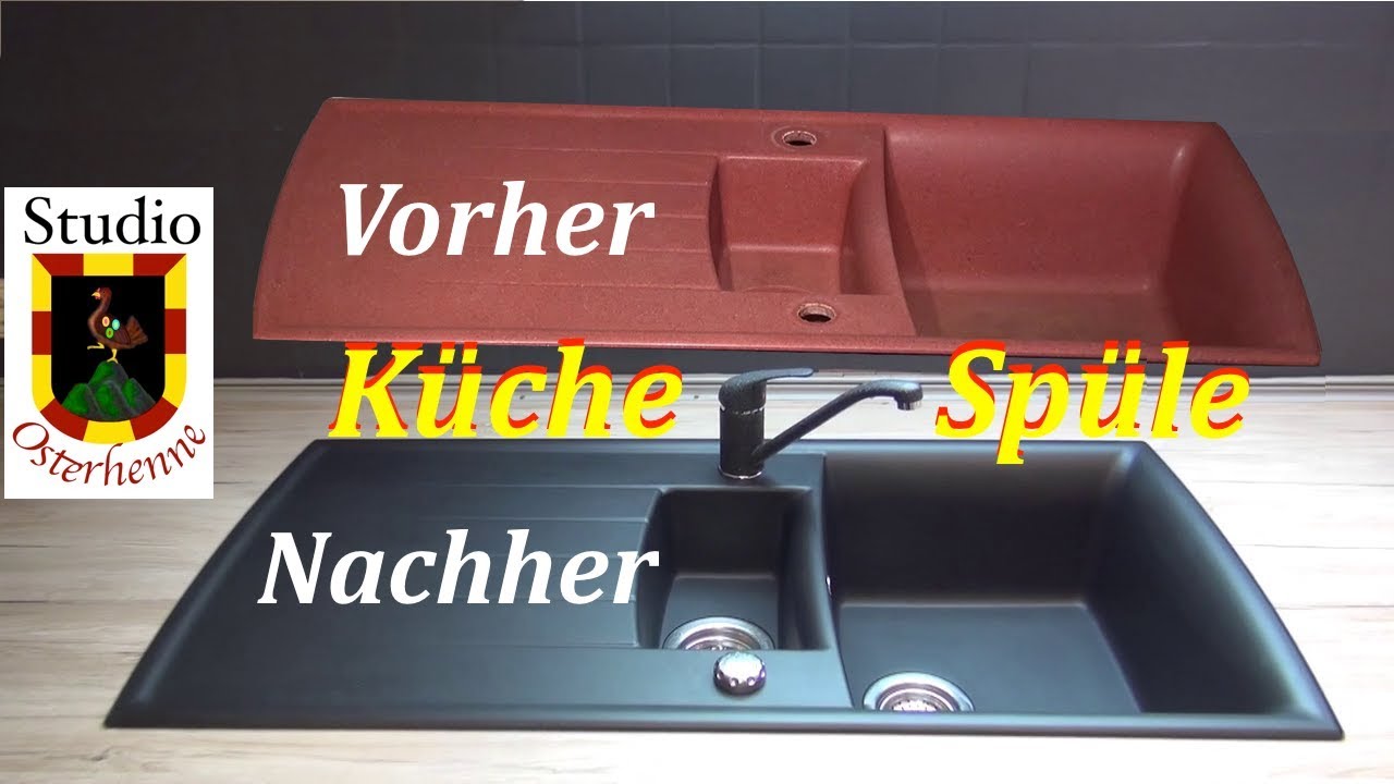 Spüle Einbauspüle Küchenspüle (20 Jahre) streichen Versuch Experiment