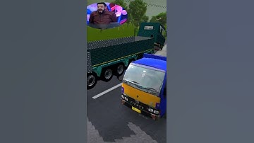 Mahindra blazo truck mod for bussid⚡Mahindra truck game download #shortsvideo #bussid #trending