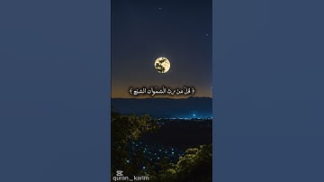 #سورة المؤمنون(87) #قرآن_كريم #راحة_نفسية