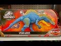 New jurassic world toy hunt  i visited 5 shops  found new jurassic world spinosaurus  stegosaurus