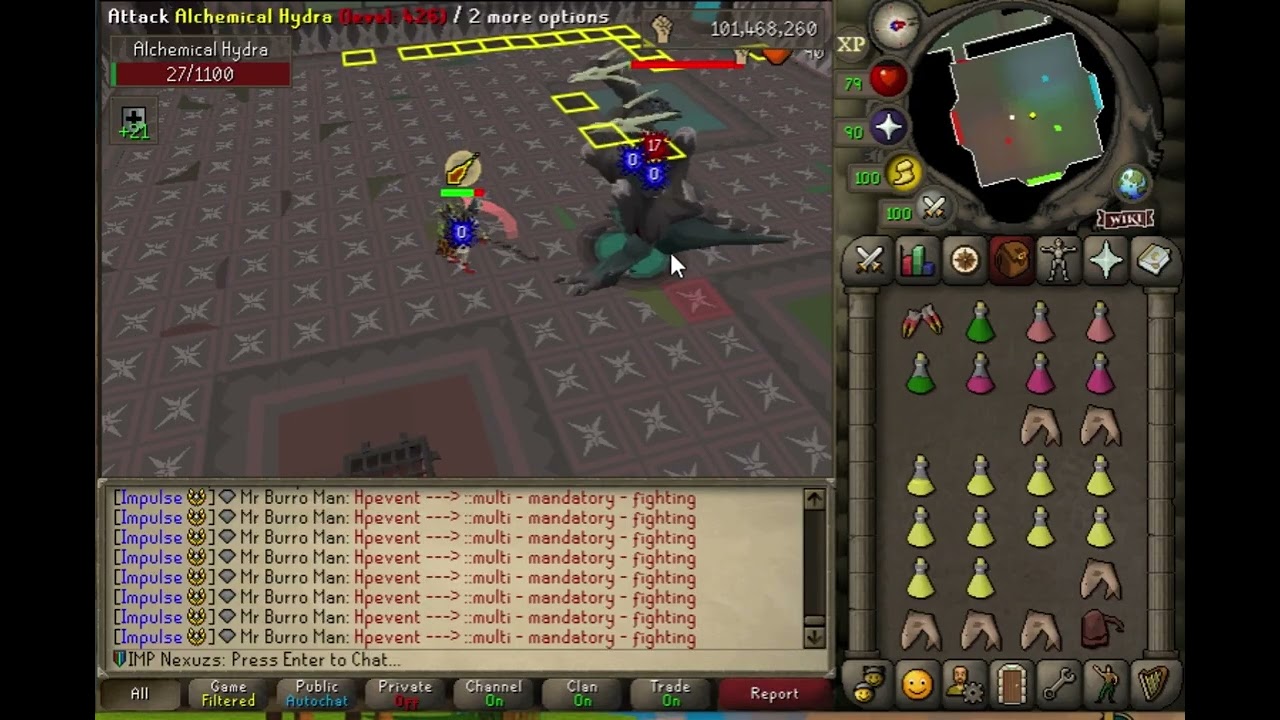 🛡️ Mini Guía: Cómo hacer Hydra en IMPACT RSPS