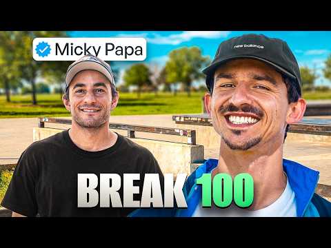 How many tricks can Micky Papa do in an hour? | Break 100