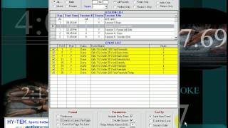 Hy-Tek Meet Manager 2.0 - Printing Lane Timer Sheets screenshot 5