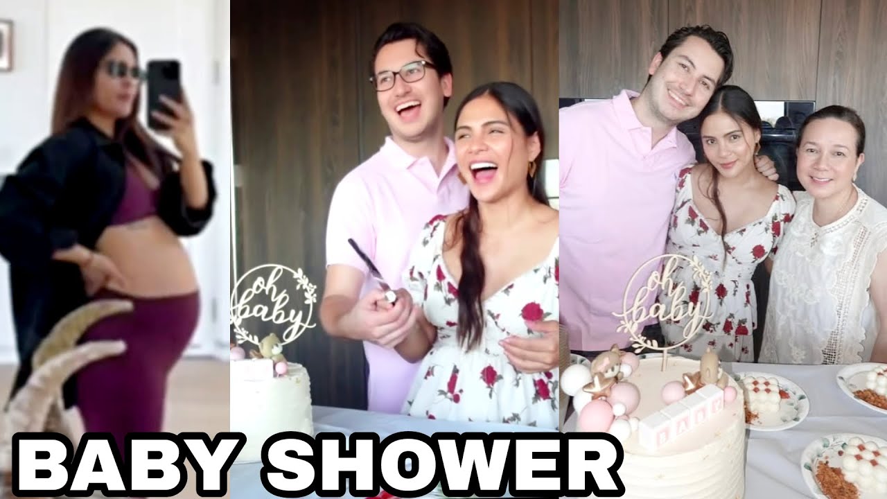 Lovi Poe Baby Shower👶Lovi Poe BUNTIS Pregnant Na FIRST BABY Sen Grace Poe NAIYAK sa KALIGAYAHAN
