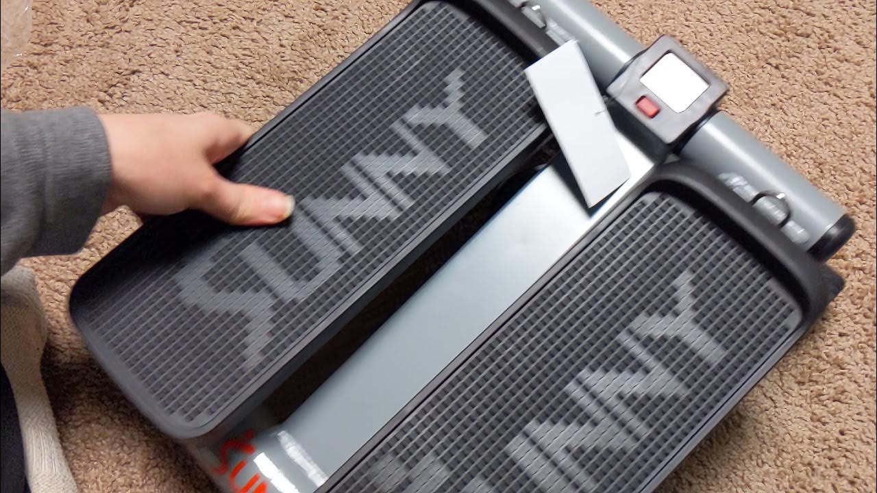 Sunny Mini Stepper with Exercise Bands Unboxing YouTube