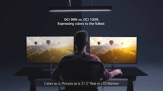 [Work Zone] LG Display 31 5” Real m LED Monitor