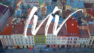 LVIV ЛЬВІВ ЛЬВОВ LWOW. Timelapse &amp; hyperlapse video of Lviv