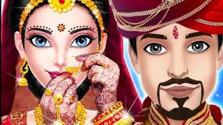 Indian wedding spa salon makeover and dress-up||Android gameplay||girl cool games|@StylishGamerr screenshot 4