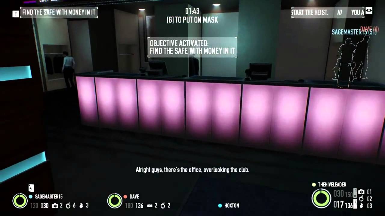 Sages and Hiveleader Play Payday 2