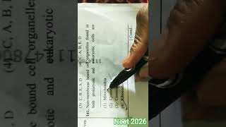 neet 2026 🥼📗📗#neet2026 #neetmotivation #neetquestionpaper #biologyshorts ♥♥♥
