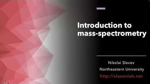 Introduction to mass spectrometry analysis: History and Principles