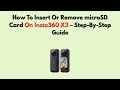 How To Insert Or Remove microSD Card On Insta360 X3 – Step-By-Step Guide