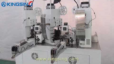 Fully Automatic Wire Stripping and Crimping Machine for Dual Wires