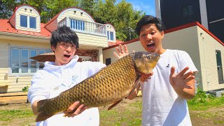 鰐さんの爬虫類館に巨大なコイ匹持って行ったら超楽しいんだが