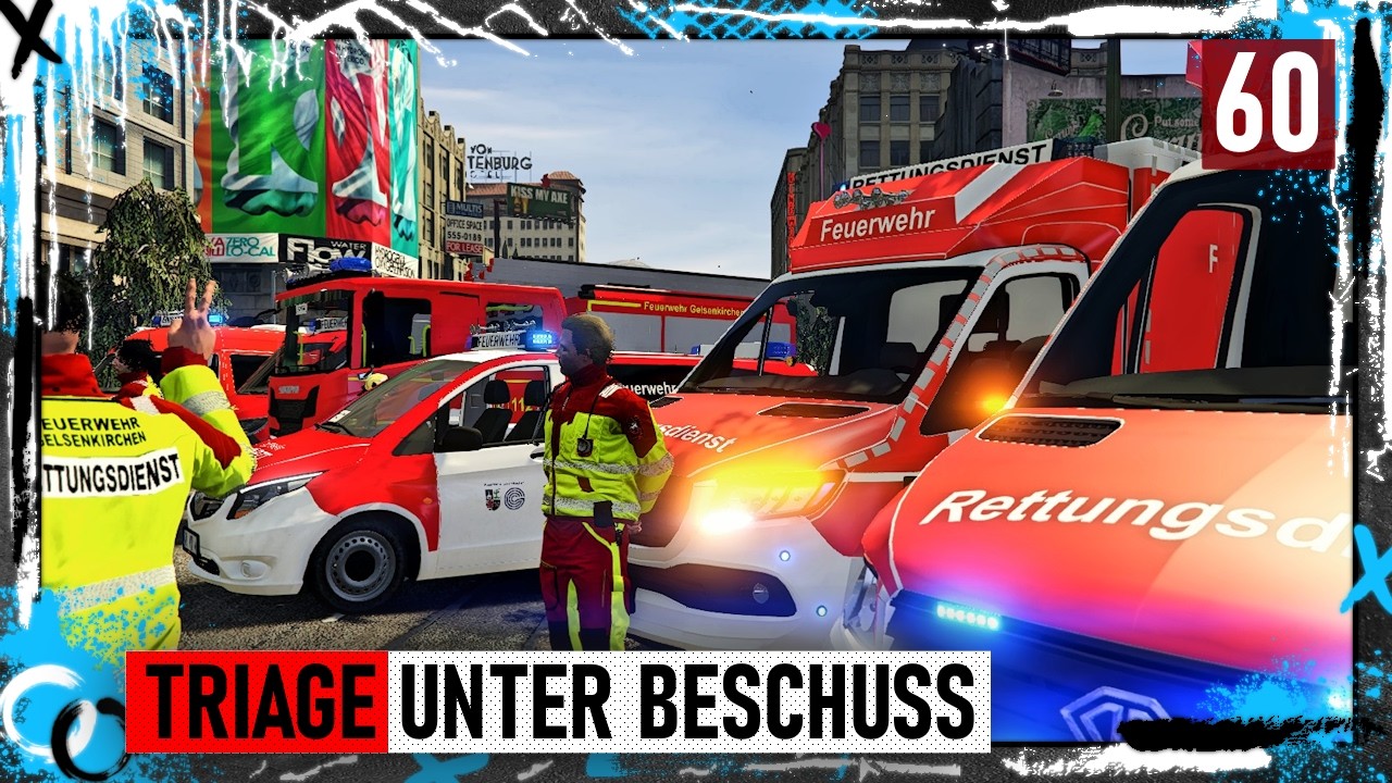 GERP #60 | Triage unter Beschuss - NEF Einsatz | Gelsenkirchen Netzwerk Roleplay