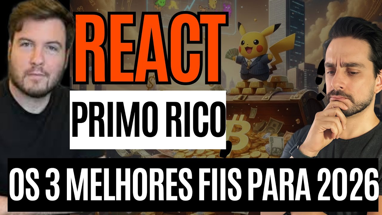 Primo Rico Pokemon PRIMO RICO ESTÁ CERTO? Os 3 Melhores FIIS para 2026! - YouTube