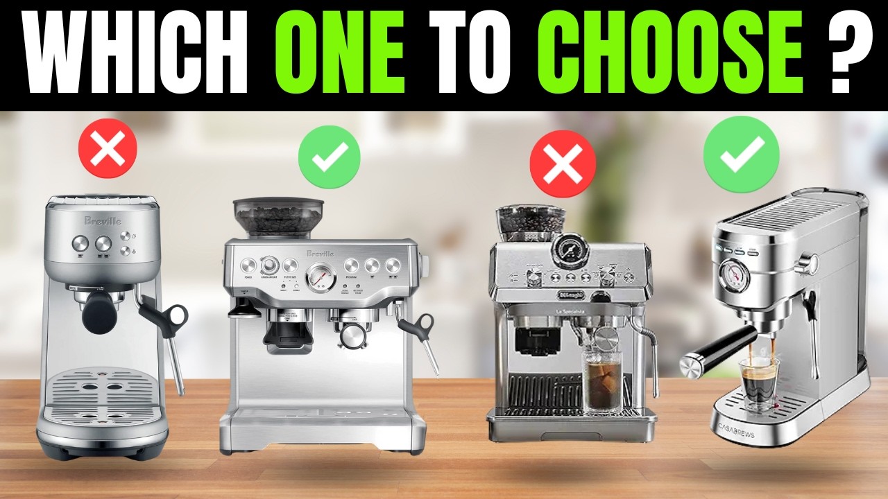 ✅ 10 Best Espresso Machines for Home [2026] ☕Tops for Beginner Baristas on Amazon (Under $200-$1000)