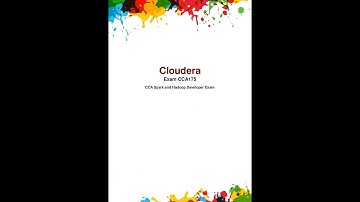 CCA 175 hadoop spark developer certification  questions series