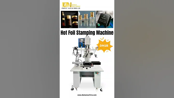 ✨Square Perfume Glass Bottle Precision Hot Foil Stamping Machine | DEMA Machine